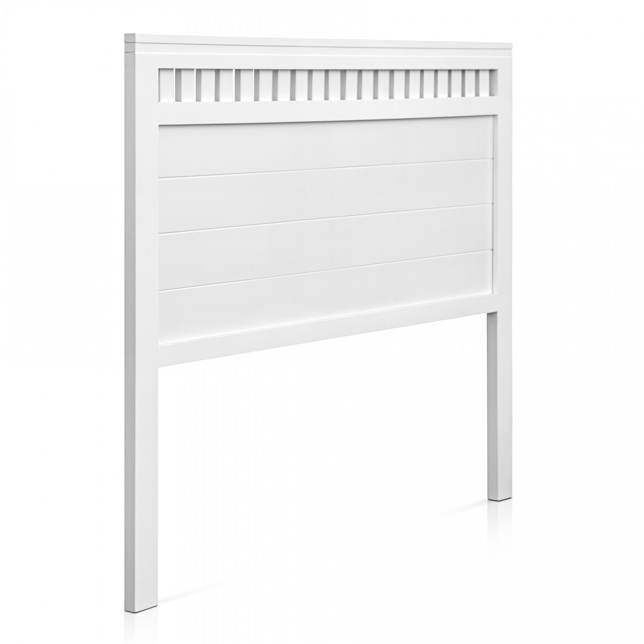 JKYOU Cabecero de cama blanco brillante 120 x 1,5 x 80 cm de madera con  dimensiones totales: 120 x 1,5 x 80 cm de largo x ancho x alto) :  : Hogar y cocina