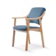Silla de madera tapizado CALPE HAYA 