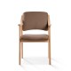 Silla de madera tapizado CALPE HAYA 