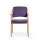 Silla de madera tapizado CALPE HAYA 