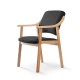 Silla de madera tapizado CALPE HAYA 