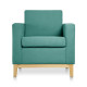 Sillón tapizado CITY