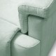 Sillón tapizado reclinable ALNA