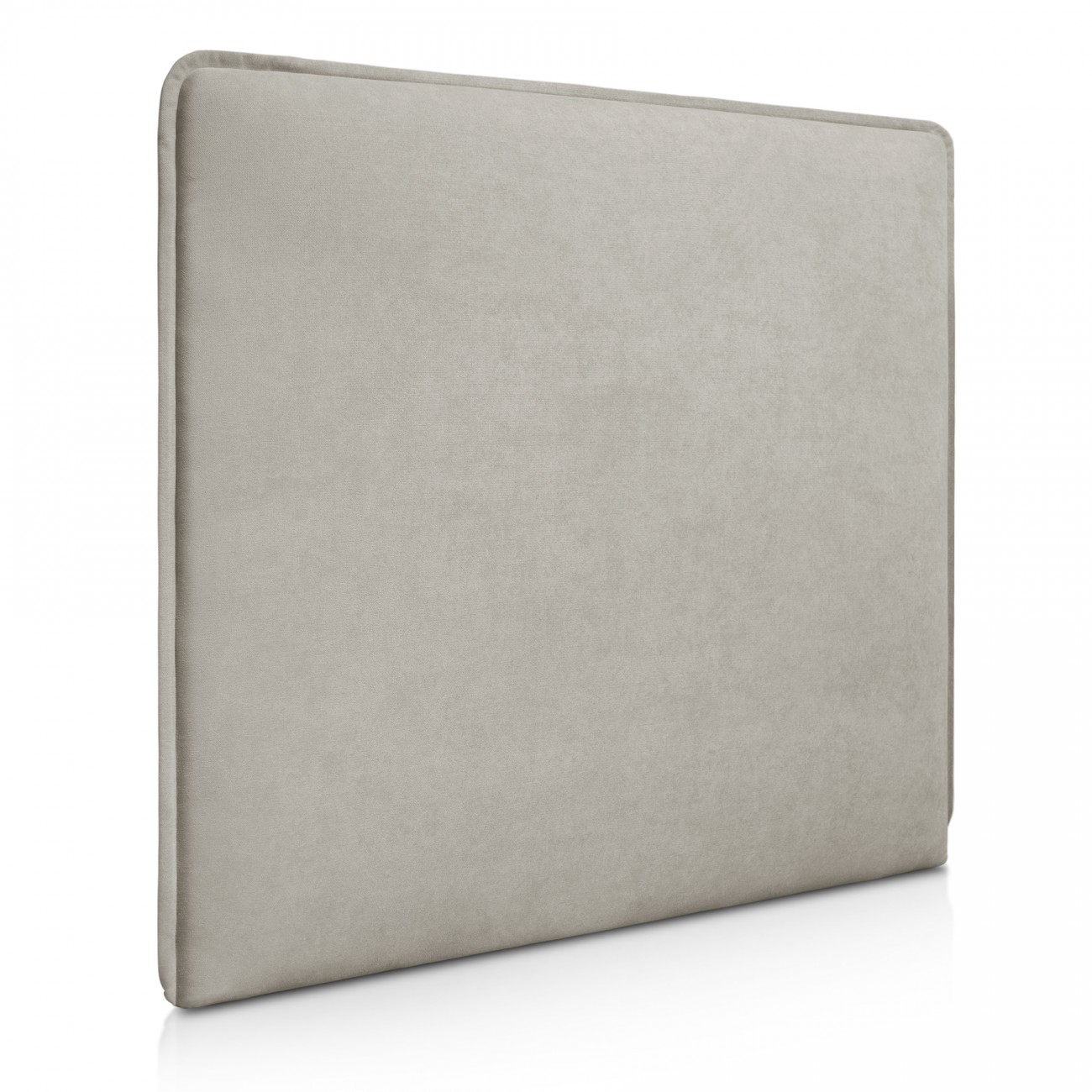 Cabecero tapizado desenfundable para camas de 90 (100 x 100 cm) Tela Gris  Plata
