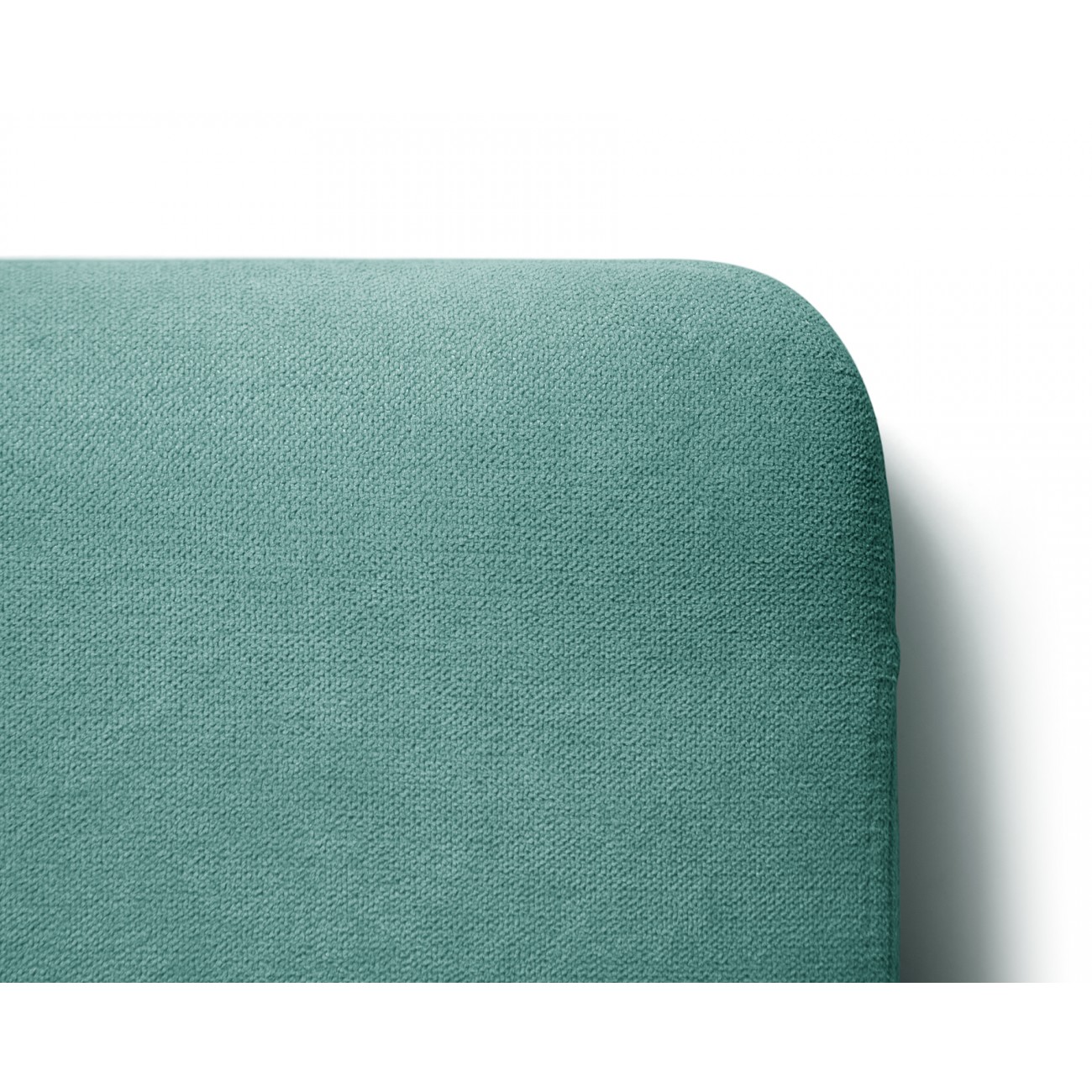 Funda de tela antimanchas para cabecero enfundable para camas de 90 (100 x  100 cm) Tela Verde Agua