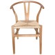 Silla de comedor de madera WISHBONE