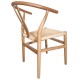 Silla de comedor de madera WISHBONE