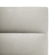 Cabecero de cama tapizado con patas de madera DEVA