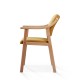 Silla de madera tapizado CALPE HAYA 
