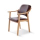 Silla de madera tapizada ALTEA HAYA