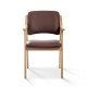 Silla de madera tapizada ALTEA HAYA