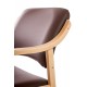 Silla de madera tapizada ALTEA HAYA