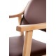 Silla de madera tapizada ALTEA HAYA