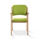 Silla de madera tapizada ALTEA HAYA