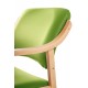 Silla de madera tapizada ALTEA HAYA