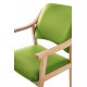 Silla de madera tapizada ALTEA HAYA