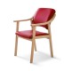 Silla de madera tapizada ALTEA HAYA