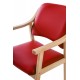 Silla de madera tapizada ALTEA HAYA